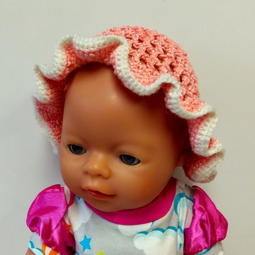 KLOBOUČEK PRO PANENKU BABY BORN 40 až 44 cm