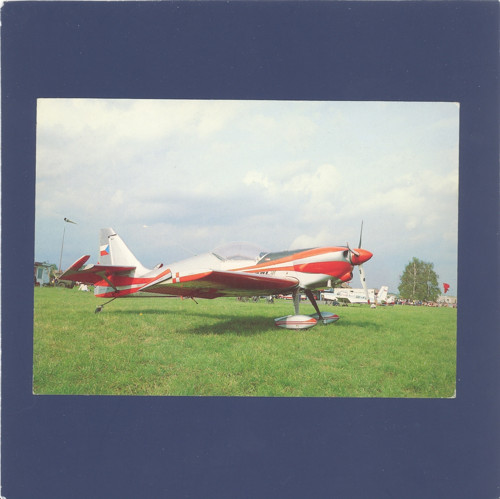Letadlo Zlín Z-50LS - pohlednice
