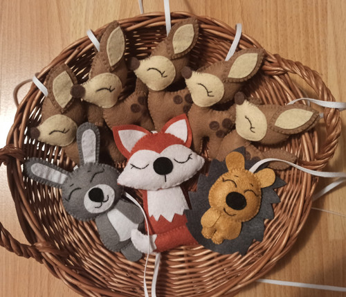 Zvířátka na hrazdičku — foto 1