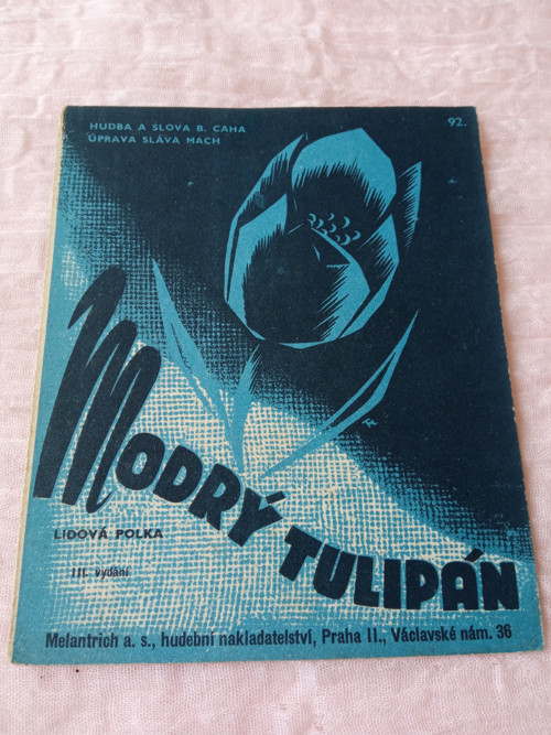 Modrý tulipán
