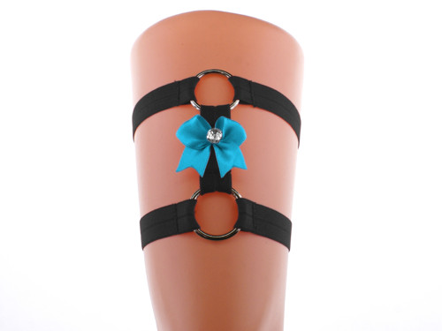 Podvazek s kroužkem a mašličkou harness