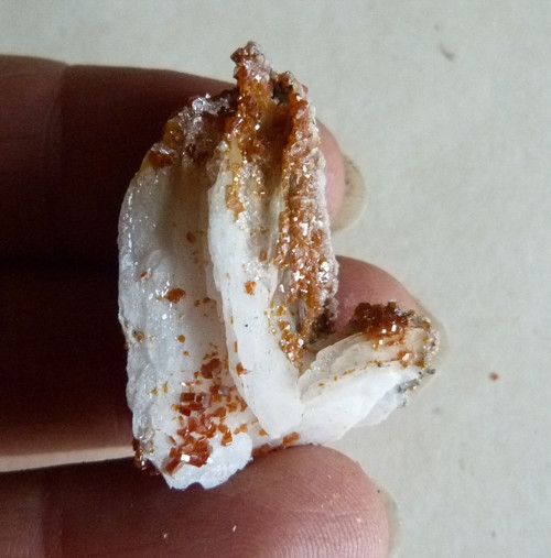 Baryt, vanadinit - 3,1 cm — foto 1
