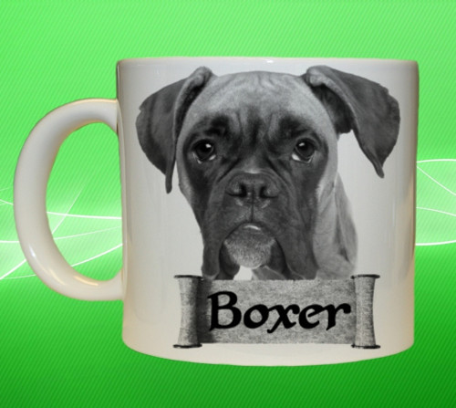Hrnek Německý boxer - hrneček s pejskem