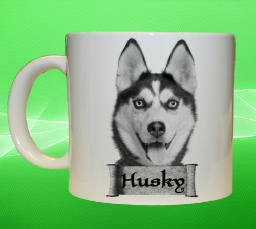 Hrnek Sibiřský husky - hrneček s pejskem