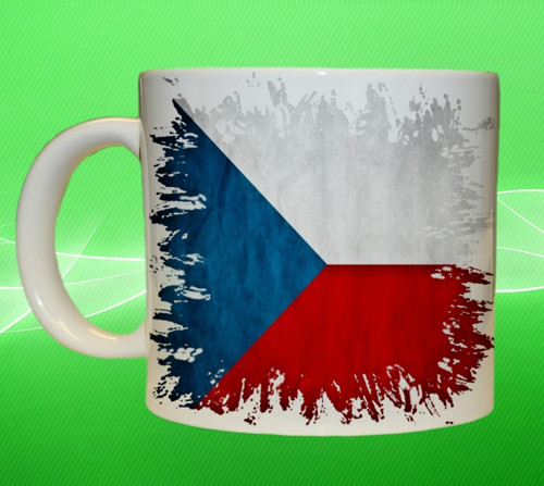 Hrnek s vlajkou Česká republika