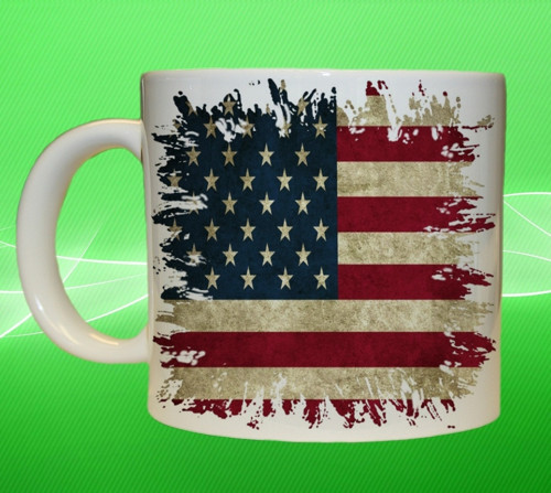 Hrnek s vlajkou USA