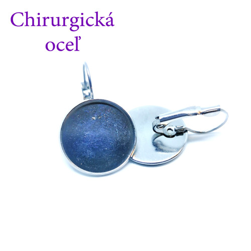 Náušnicový základ z chirurgickej ocele č.6 B