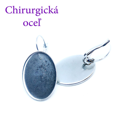 Náušnicový základ z chirurgickej ocele č.7