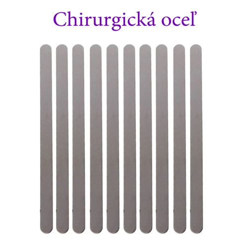 Kovová výstuž do náramku - chirugická oceľ B — foto 1