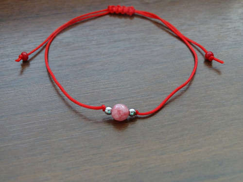 Náramek Kabbalah - chalcedon 0,6