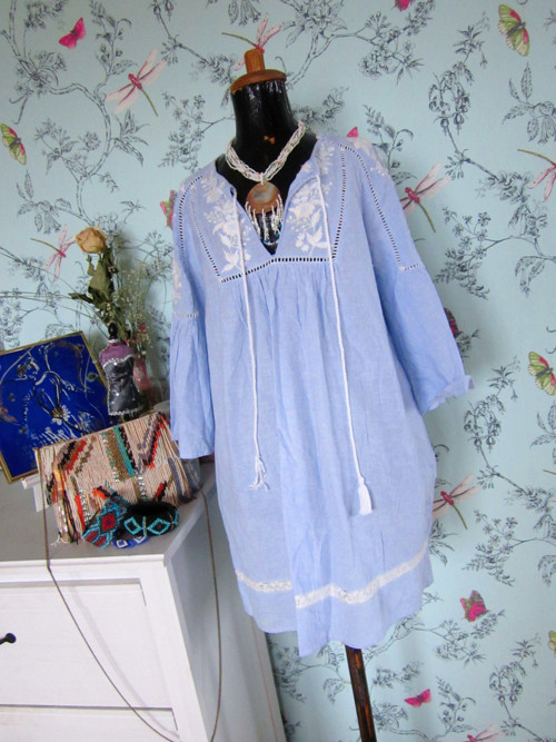 Tunika boho vyšívaná — foto 1