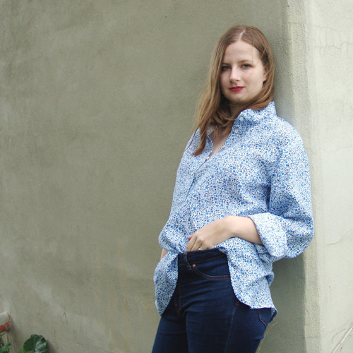 Lněná košile OVERSIZE VZLÉTNOUT? — foto 1