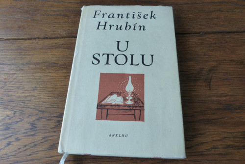 U stolu, František Hrubín, 1958