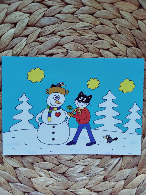 324. Pohlednice - Jak se vede, zmrzlý brachu ?