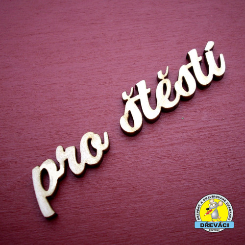 Výřez pro štěstí - 8 cm délka ... KV0344 A