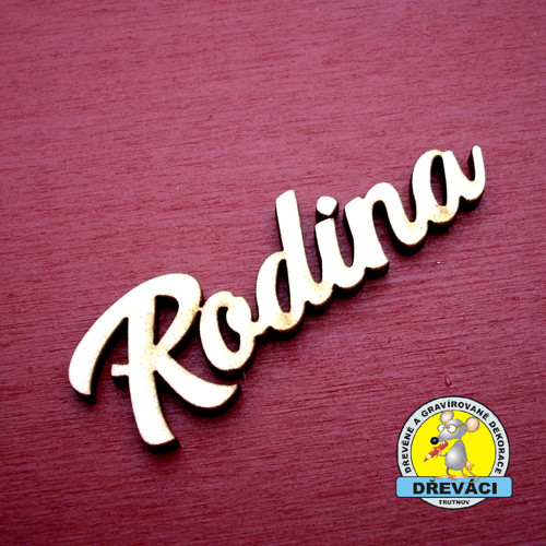 Výřez Rodina - 6 cm délka ... KV0344 B