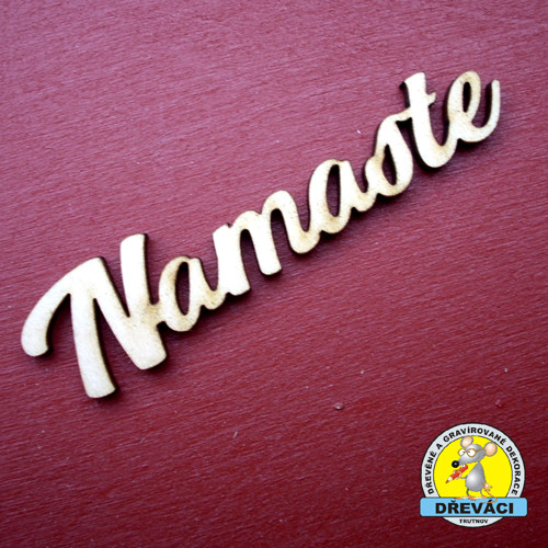 Výřez Namaste - 7 cm délka ... KV0344 C