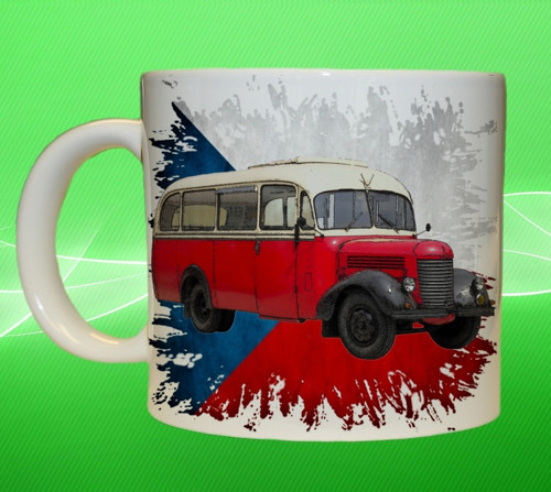 Hrnek s autobusem Praga RND