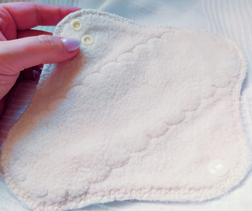 BIO*menstruační vložky/ BERÁNEK/PUL FROTÉ 24 cm