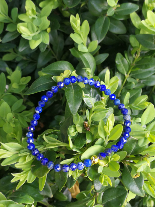 Lapis lazuli, hematit — foto 1
