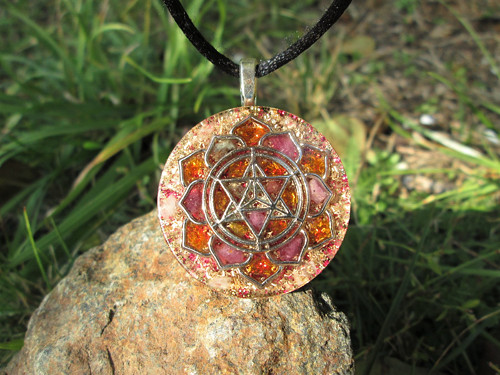 Org. šperk ,,Sri Yantra ochrany " — foto 1