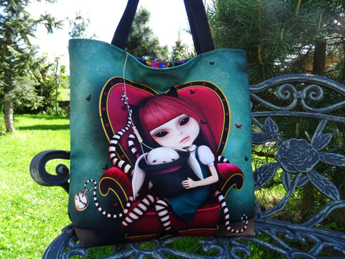 Alice in Wonderland ... bag