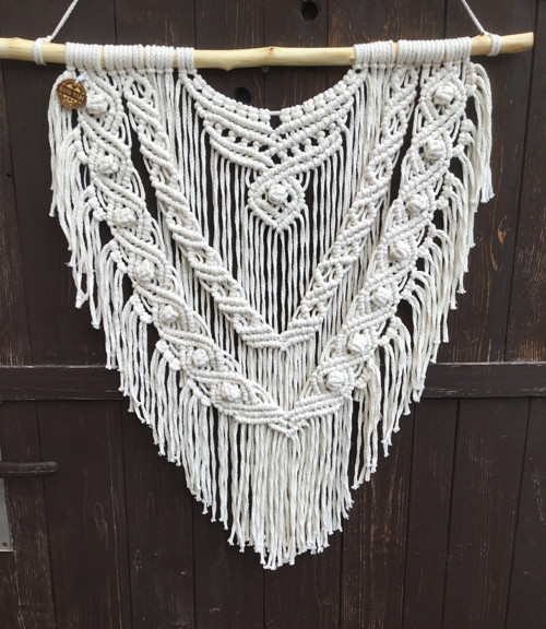 Macrame závěsná dekorace lV — foto 1