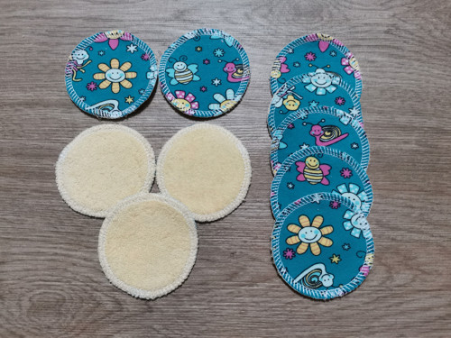 Odličovací tamponky - Broučci a kytičky