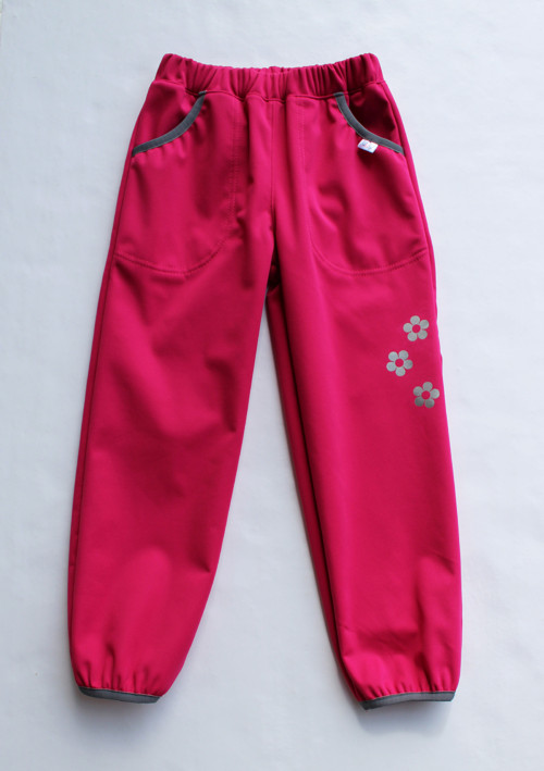 Softshell. kalhoty 10/3 ( fleece) 185g - celoroční