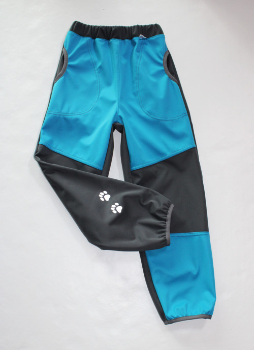 Softshell. kalhoty 10/3 ( fleece) 185g - celoroční