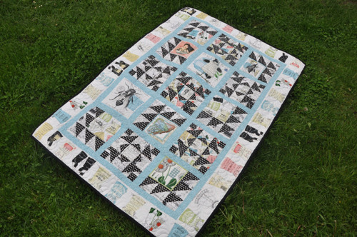 Hřejivá patchwork deka s fleecem III