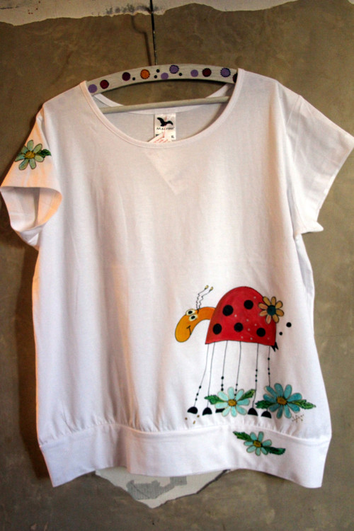 Malované triko Beuška vel XS-XXL