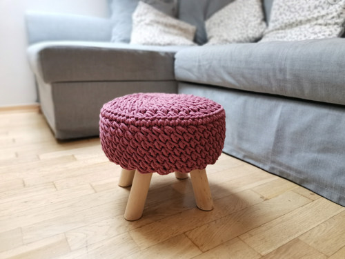 Taburetek mini- Dirty rose