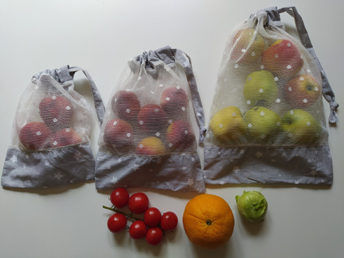 Sada pytlíků pro nákup bez obalů 3ks — foto 1
