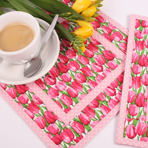 Růžové tulipány - podkafíčka — foto 1