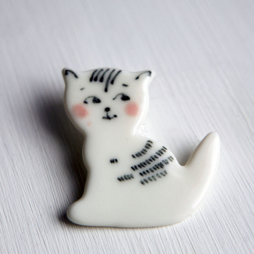 Kočka - porcelán — foto 1