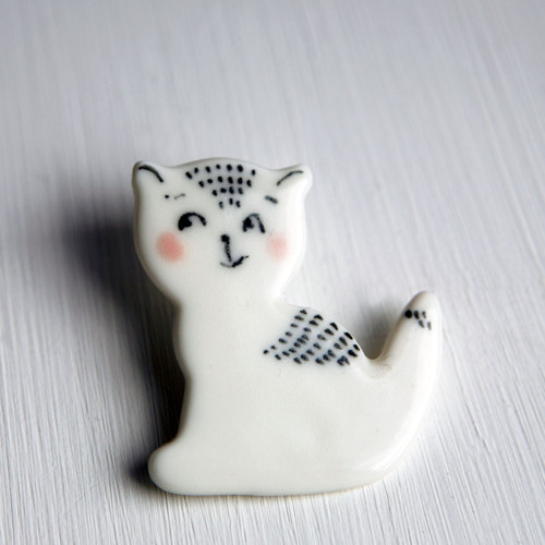 Kočka - porcelán — foto 1