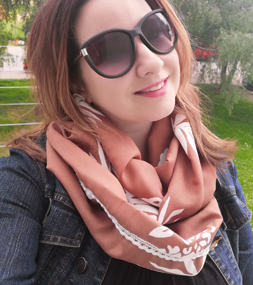 Listy na hnědé a prýmek... Sleva!!! — foto 1
