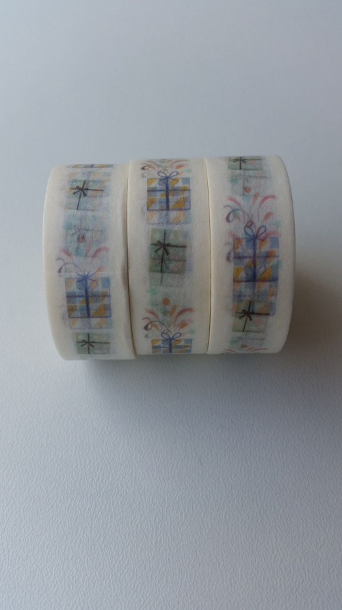 Washi páska. Dárečky.