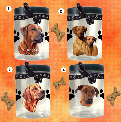 Rhodézský Ridgeback Dóza Na Psí Pamlsky 1 litr