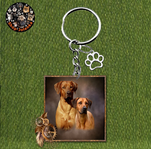 Rhodézský Ridgeback Přívěsek Na Klíče — foto 1