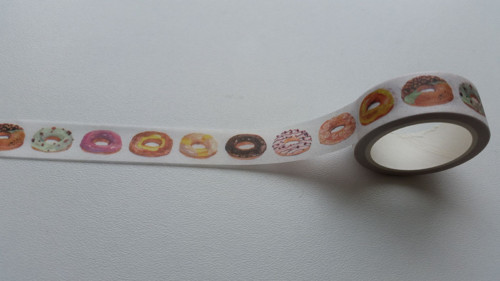 Washi páska. Donuty.