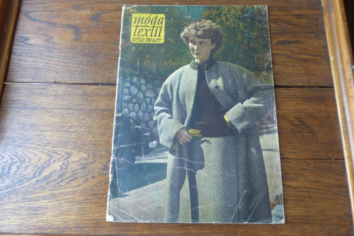 Časopis Móda textil, číslo 9/1953 — foto 1