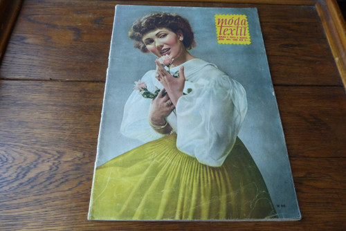 Časopis Móda textil, číslo 3/1955