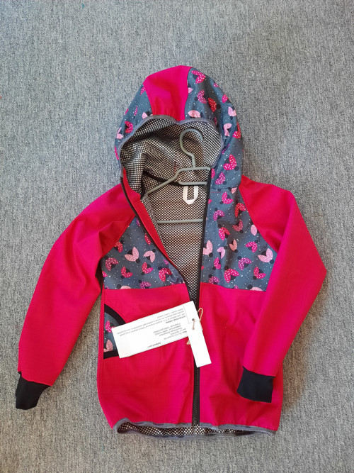 Soft bunda jaro/podzim vel.122/128