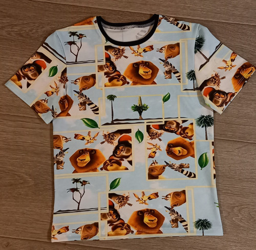 Tričko Madagaskar vel. 116 — foto 1