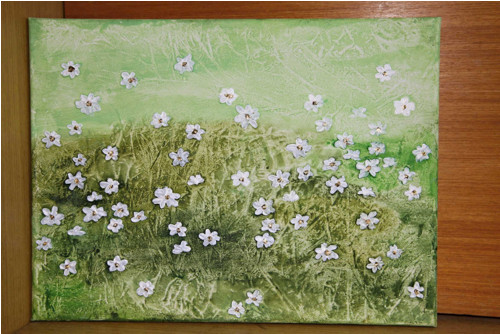 Kopretinová louka (40*30)