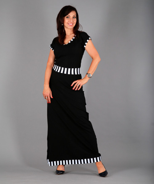 Šaty Černé Aladinky Katy Yaksha Fashion