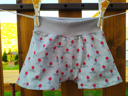 Boxerky muchomůrky — foto 1
