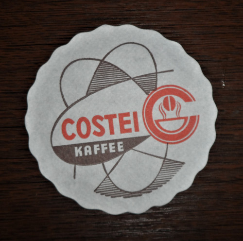 Papírová ROZETKA na podšálek • Costei Kaffee